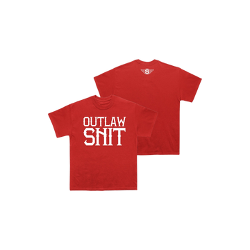 Outlaw Shit T - Red